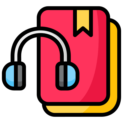 Audio book audio book online education elearning icon Audio book audio book online education elearning icon