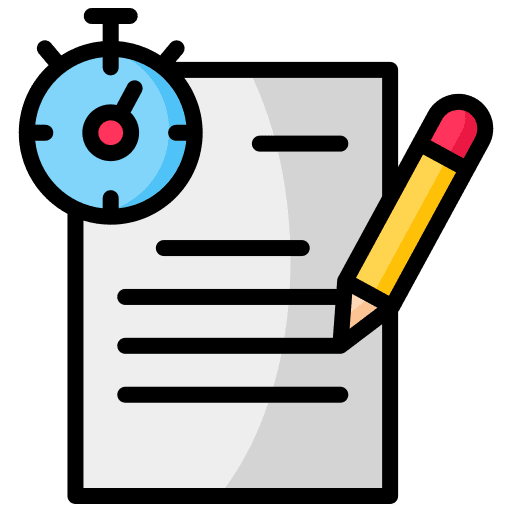 Quiz chat question communications icon
