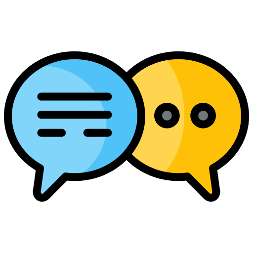 Chat chat communications talk icon Chat chat communications talk icon