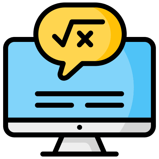 Formula elearning formula mathematics icon Formula elearning formula mathematics icon