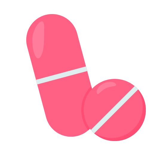 Drug tablet pill medicine icon