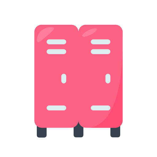 Locker room security storage clothes icon