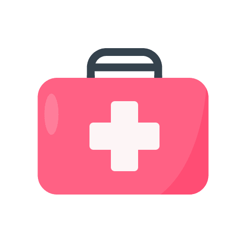 Medical box healthcare and medical hospital first aid kit icon