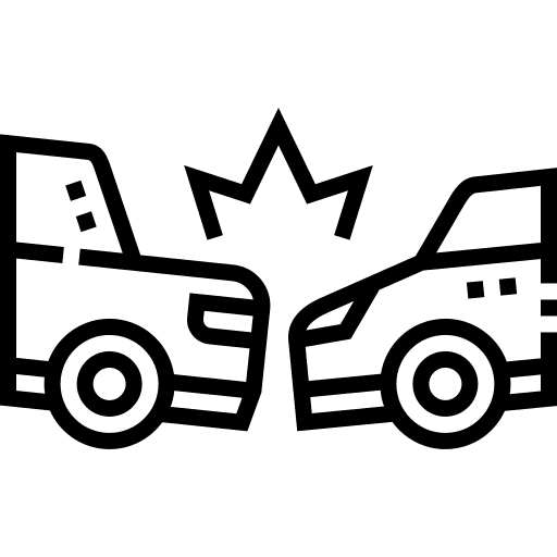 Accident transportation car crash transport icon Accident transportation car crash transport icon
