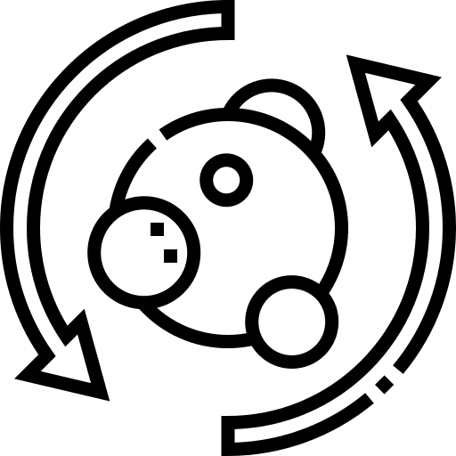 Metabolism circular arrows cells healthcare and medical icon Metabolism circular arrows cells healthcare and medical icon