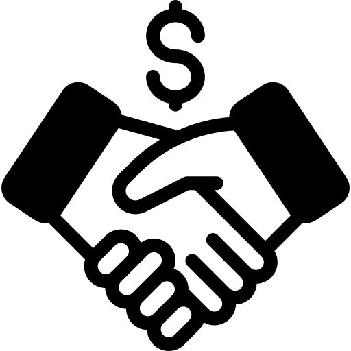 Economy money business and finance collaboration icon