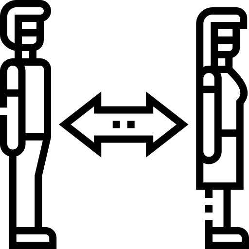 Queue security queue virus transmission icon Queue security queue virus transmission icon