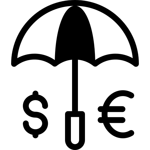 Insurance insurance symbol euro icon