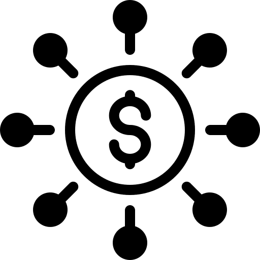 Money money business and finance dollar icon