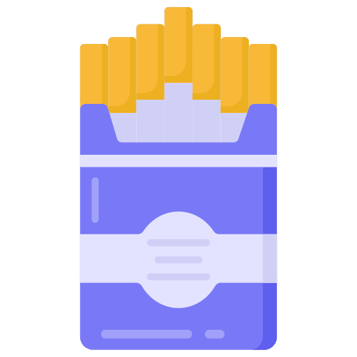 Cigarrete holidays cigarettes smoke icon