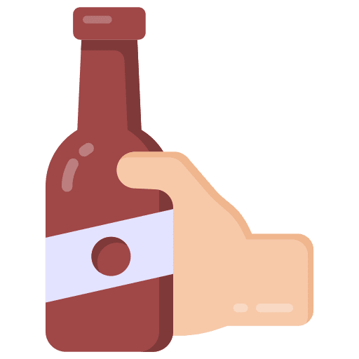Drink beer food mug icon