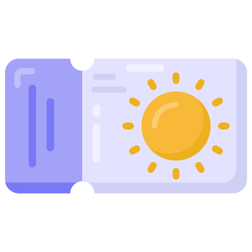Ticket plane ticket ticket holidays icon
