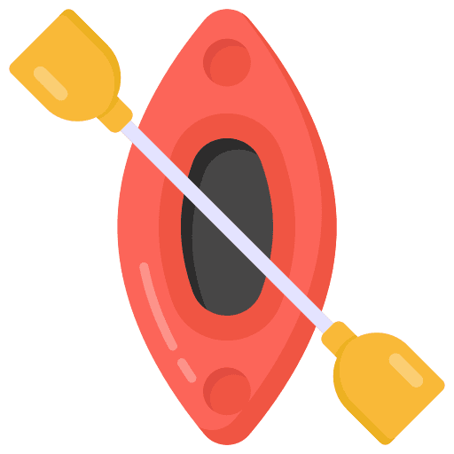 Canoe water sport sports and competition canoe icon