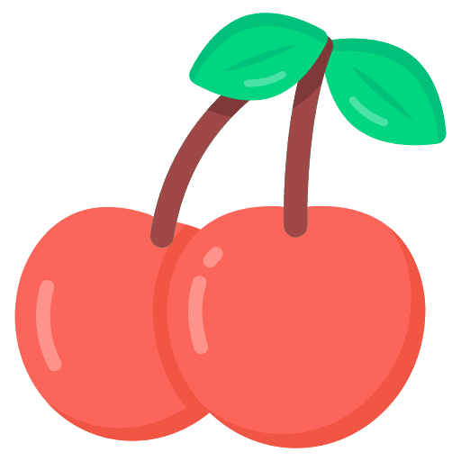 Cherries healthy food cherries cherry icon