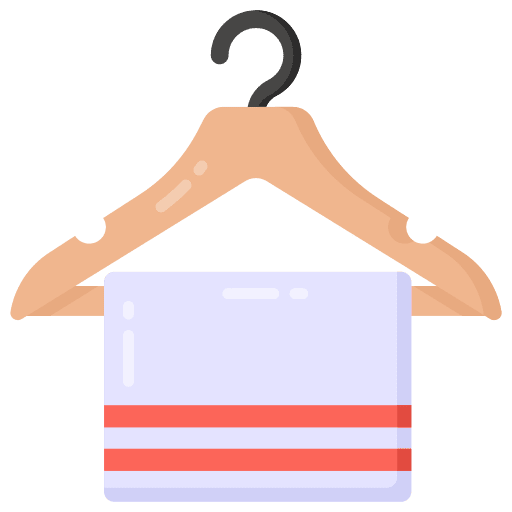 Towel towel bath shower icon