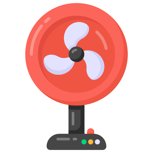 Fan refresh fan cooler icon