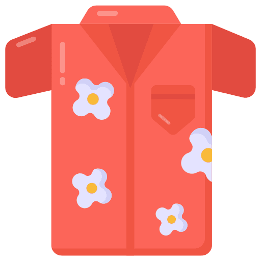 Summer shirt summer holiday fashion icon