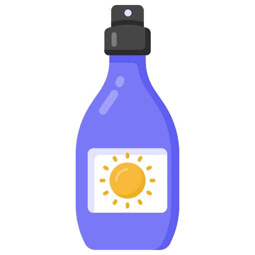 Sunblock healthcare and medical sunscreen sun lotion icon