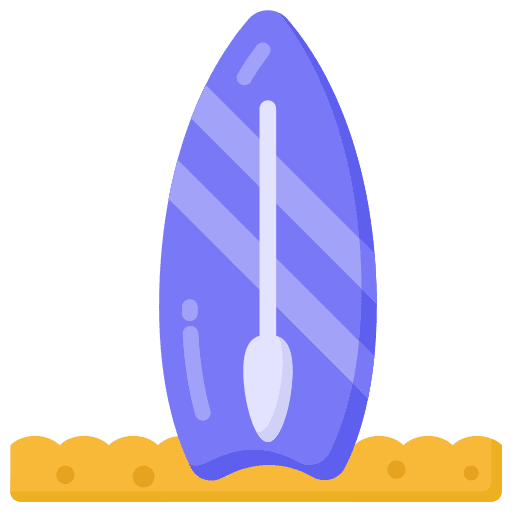 Surfboard surf sport equipment surfing icon