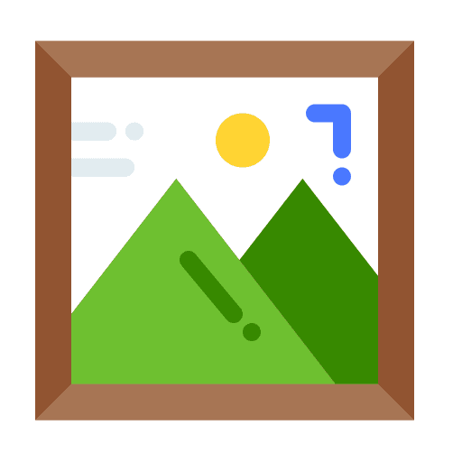 Photo frame photo nature picture icon