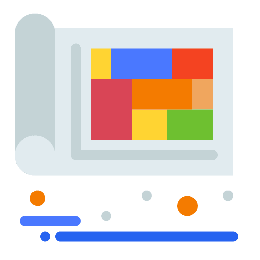 Design art and design draft engineer icon