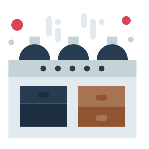 Kitchen furniture and household kitchen kitchen furniture icon