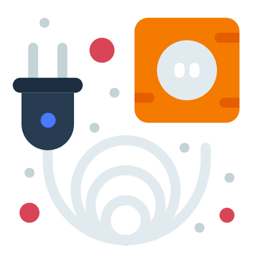 Plug plug electricity charge icon