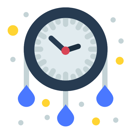 Watch watch home decoration wall clock icon