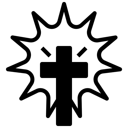 Cross faith easter cross icon