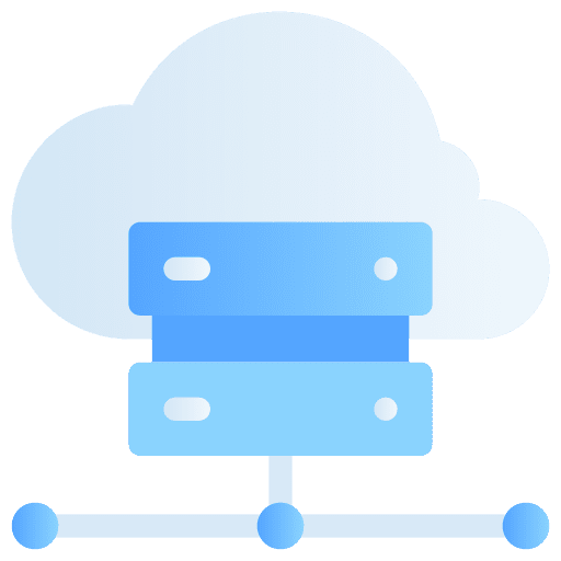 Cloud server internet networking cloud computing icon Cloud server internet networking cloud computing icon