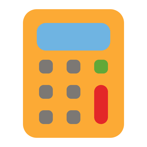 Calculator maths calculator mathematics icon