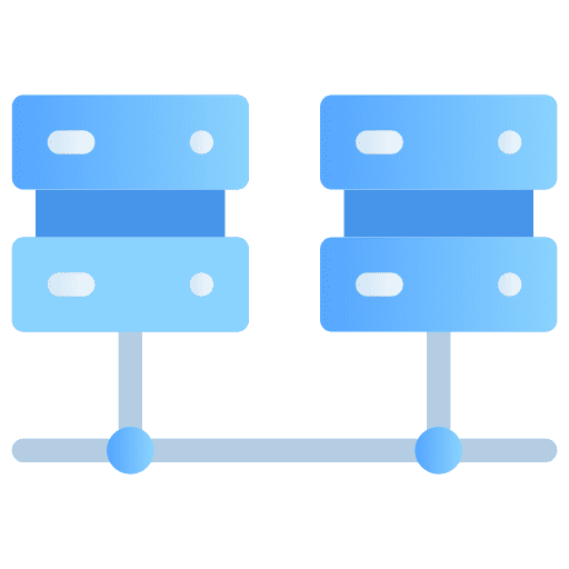 Server server data storage hosting icon Server server data storage hosting icon