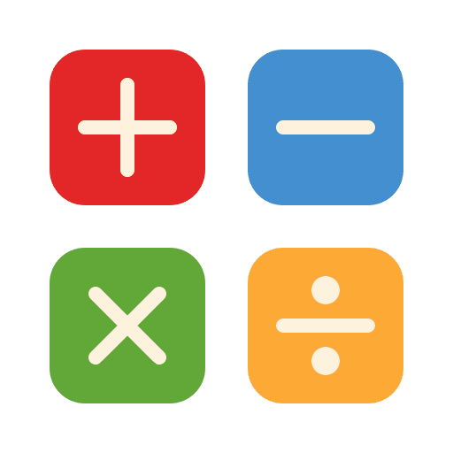 Maths sign education maths icon