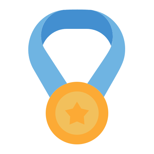Medal reward award winner icon
