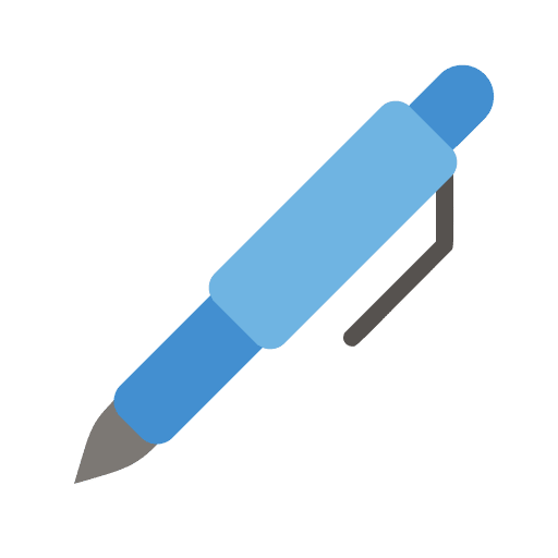 Pen office material write school material icon