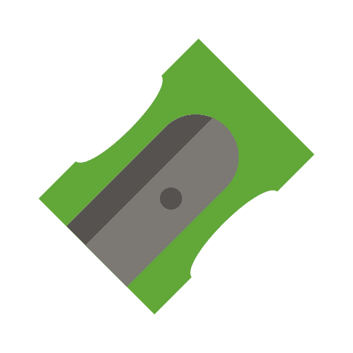 Pencil sharpener pencil sharpener tool school material icon