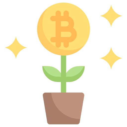 Growth business and finance investment grow up icon Growth business and finance investment grow up icon