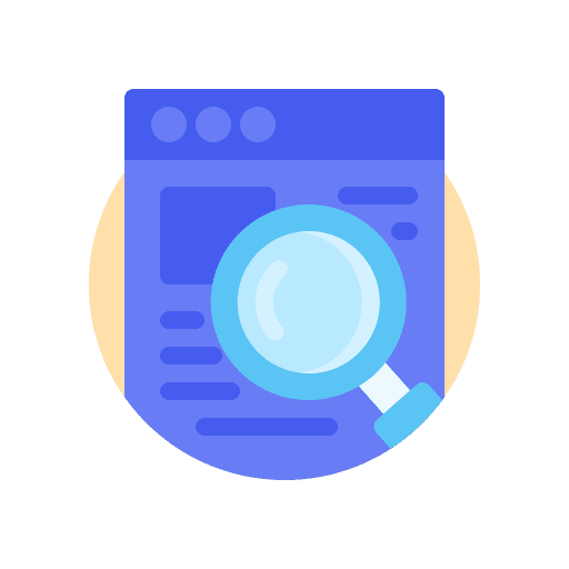 Website find searching website icon Website find searching website icon