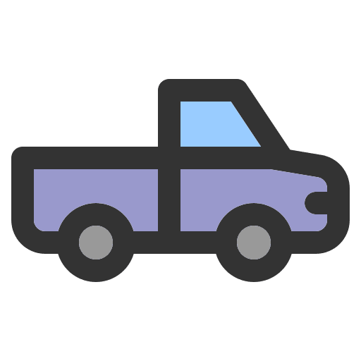 Pickup car pickup car vehicle transport icon