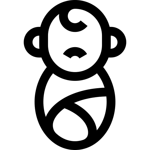 Refugee childhood kid children icon