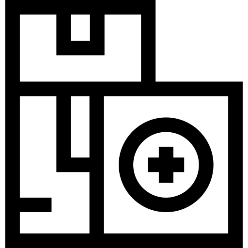 Help humanitarian supplies shipment icon Help humanitarian supplies shipment icon