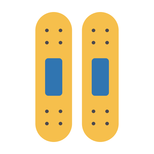 Band aid plaster band aid healing strip icon