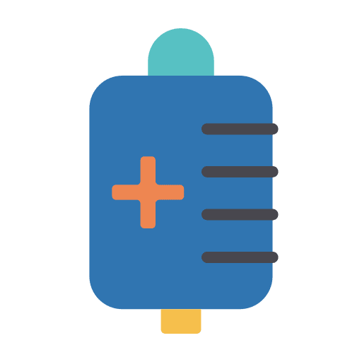Iv bag doctor medical infuse icon