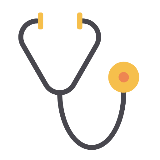 Stethoscope stethoscope hospital health icon