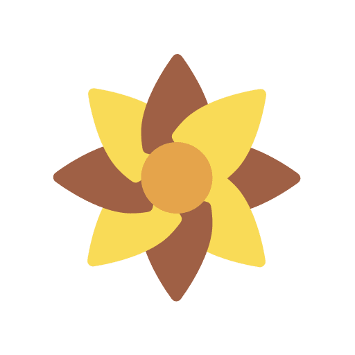 Flower nature botanical petals icon Flower nature botanical petals icon