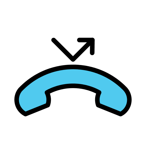 Missed call telephone communications phone icon Missed call telephone communications phone icon