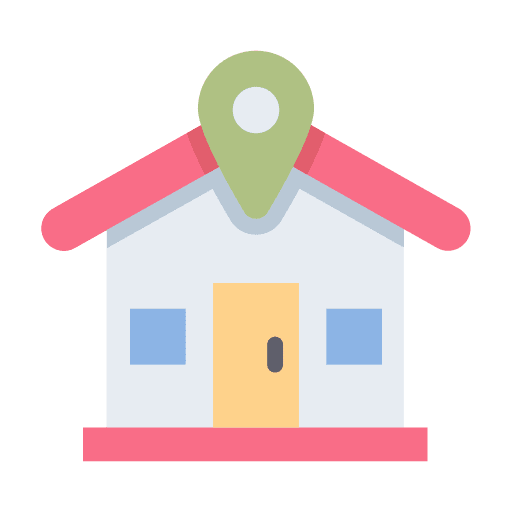 Address map ecommerce shop icon Address map ecommerce shop icon