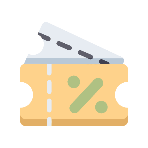 Coupon store discount coupon icon Coupon store discount coupon icon