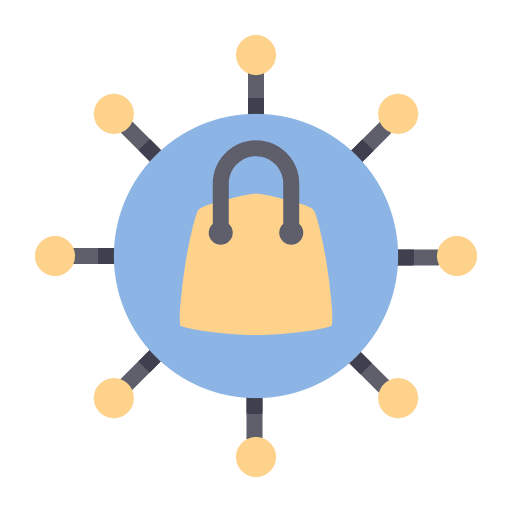 Shopping bag store commerce and shopping shopping bag icon Shopping bag store commerce and shopping shopping bag icon