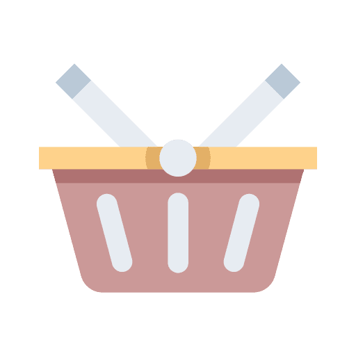 Basket bag retail purchase icon Basket bag retail purchase icon